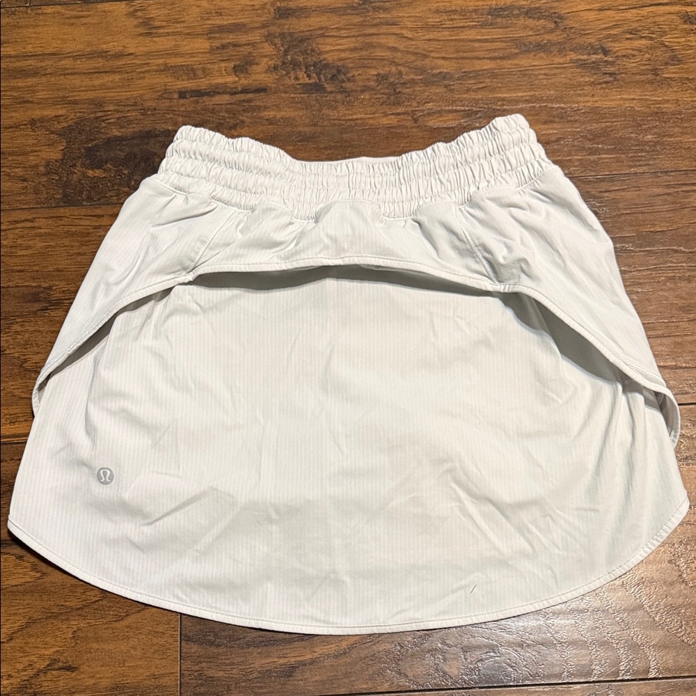 Lululemon Athletica Soft Gray Mini Skirt